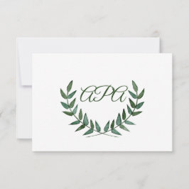 Groene Takken-reactiekaart RSVP Kaartje