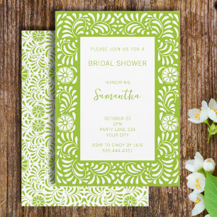 GROENE TALAVERA VRIJGEZELLENFEEST KAART