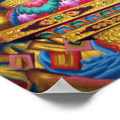 Groene Tara Godin van Mededogen Beeld Poster (Hoek)