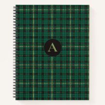 Groene Tartan Monogram