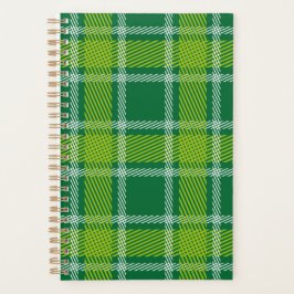 Groene Tartan Planner
