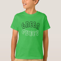 Groene Team Cheer stand, toonaangevend plein - spo