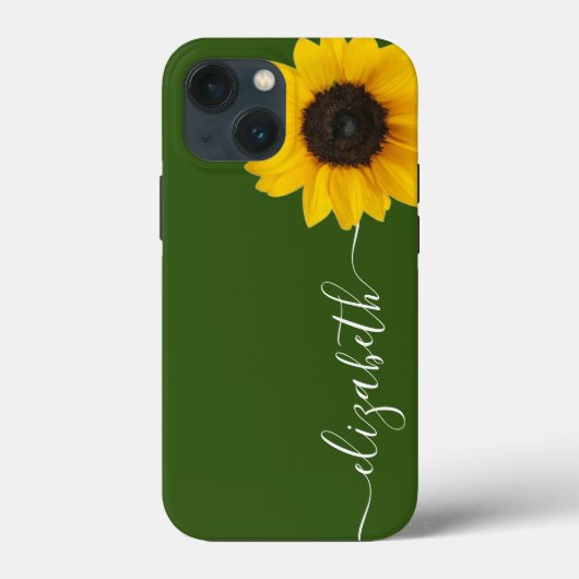 Groene telefoondraagtas met standaardnaam voor ond Case-Mate iPhone case (Achterkant)