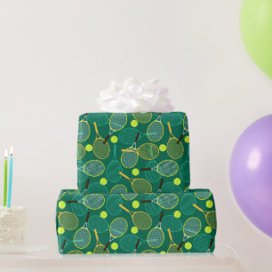 Groene Tennis Cadeaupapier
