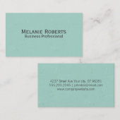 Groene textuur achtergrond visitekaartje (Voorkant / Achterkant)