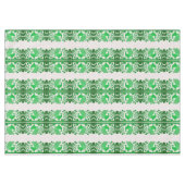 Groene Thanksgiving Turkije Bloemen Tafelkleed (Voorkant (Horizontaal))