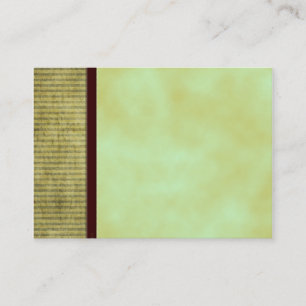 Groene Thee Blank Craft Label Kaart