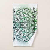 Groene Tint voor proefontwerp Bad Handdoek (Handdoek)