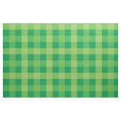 Groene tinten geruite geometrisch patroon stof (Fat Quarter)