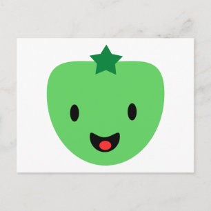 Groene tomaat briefkaart