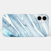 Groene Tosca Marmer Case-Mate iPhone Case (Achterkant (horizontaal))