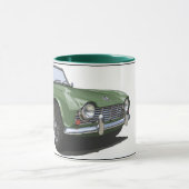 Groene TR4 Mok (Midden)