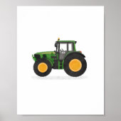 Groene Tractor Kinderkamer Decoratie (Voorkant)
