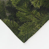 groene tractor Rustic Old Barn Fleece Deken (Hoek)