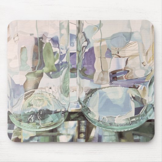 Groene transparantie muismat (Voorkant)