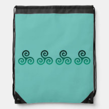 Groene Triskele Oude Keltische Symbool Mint