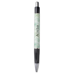 Groene Tropische Bladeren Aloha Pen