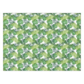 Groene Tropische Bladeren   Tafelkleed (Voorkant (Horizontaal))