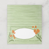 Groene Tuin Charmerend Whimsical Handgetekende Sin (Buitenkant ongevouwen)