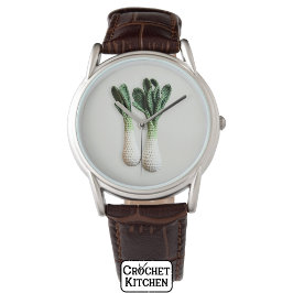 Groene Tuinman Minimalistische Haken prei Garen Ar Horloge