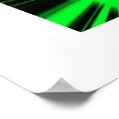 Groene tunnel poster (Hoek)