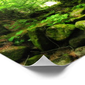 Groene tunnel poster (Hoek)