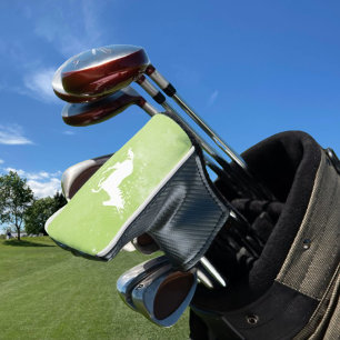 Groene Unicorn Persoonlijk Golf Head-Hoesje Golfheadcover