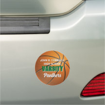 Groene universitaire basketbal aangepaste middelba