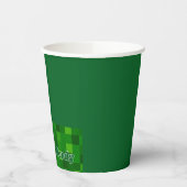 Groene upsherin cups papieren bekers (Links)
