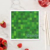 Groene upsherin servet (Insitu)