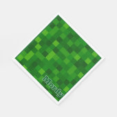 Groene upsherin servet (Hoek)
