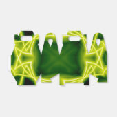 Groene vakken bedankdoosjes (Uitgevouwen)