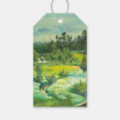 groene vallei cadeaulabel (Voorkant)