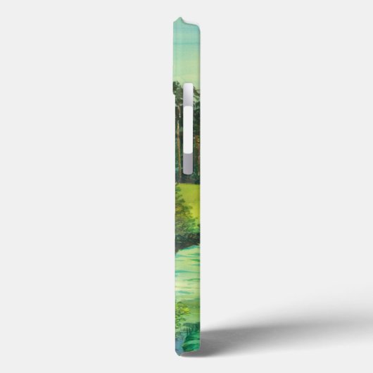 groene vallei Case-Mate iPhone case (Achterkant / Links)