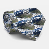 Groene valleien stropdas (Opgerold)