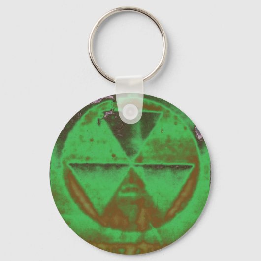 groene valstrik sleutelhanger (Voorkant)