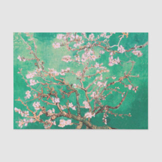 Groene Van Gogh Amandelbloesems Tissuepapier
