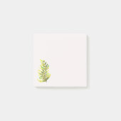 Groene varenblad plant kunst post-it® notes (Voorkant)