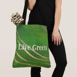 Groene velden draagtas