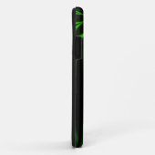 Groene ventilatorbrons fractal Case-Mate iPhone case (Achterkant/rechts)
