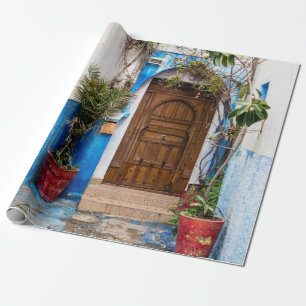 GROENE VERLATEN PLANT NEAR WALL CADEAUPAPIER