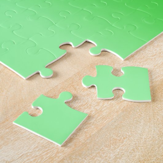 Groene verloop legpuzzel (Zijkant)