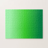 Groene verloop legpuzzel (Horizontaal)