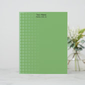 Groene verloopgebieden briefhoofd sjabloon (Staand voorkant)