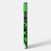 Groene verloopkleur Vulling Kunstperspectieftekeni Case-Mate iPhone Case (Achterkant / Links)