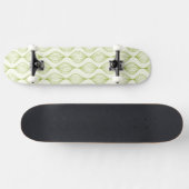Groene verticale ogeenpatroonachtergrond skateboard (Horizontaal)