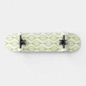 Groene verticale ogeenpatroonachtergrond skateboard (Horizontaal)