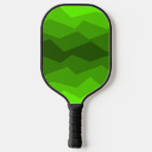 Groene vervaging pickleball paddle (Achterkant)