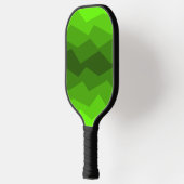 Groene vervaging pickleball paddle (Links)