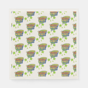 Groene vibes, Wereldmilieudag, red de aarde Servet